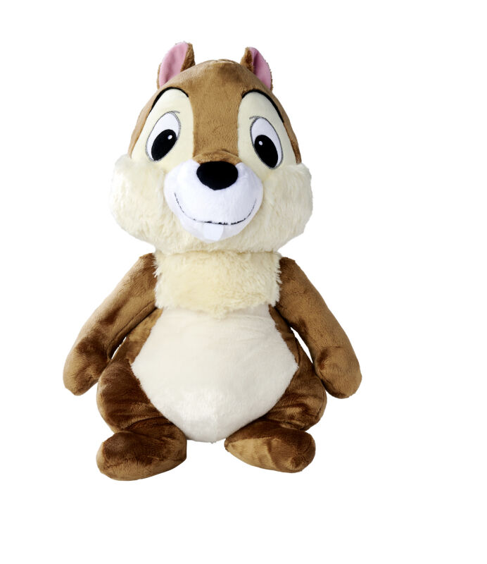  - peluche tic lécureuil - marron 50 cm 